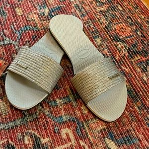 NWT Havaianas women’s malta slide size 39/40